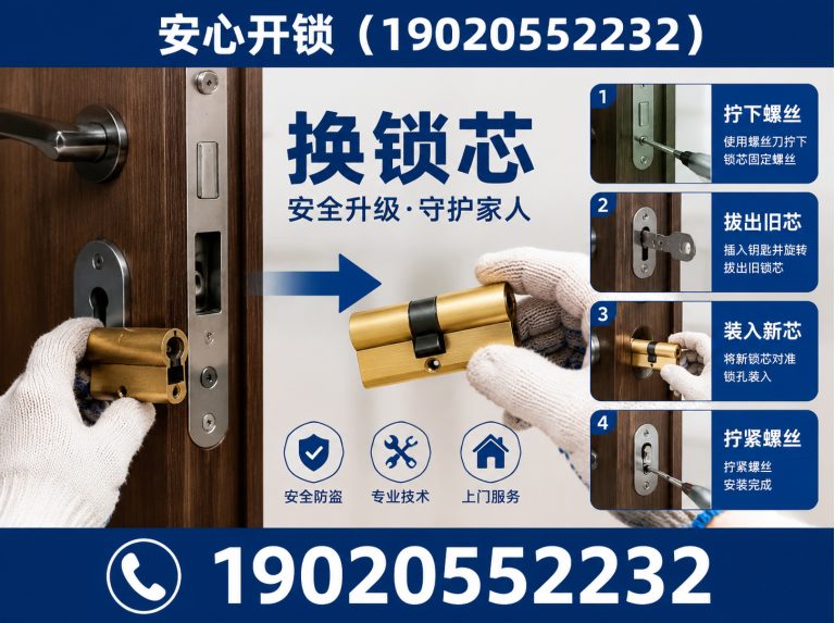 光明区智能锁安装维修展示图